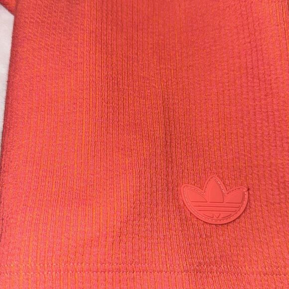 ADIDAS TWO RIB HIGH RISE TIGHT SHORTS XS NWT - Picture 7 of 9